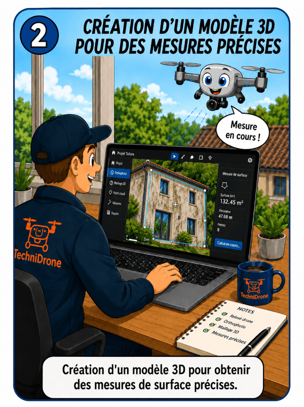 2. Création d'un modèle 3d et mesures