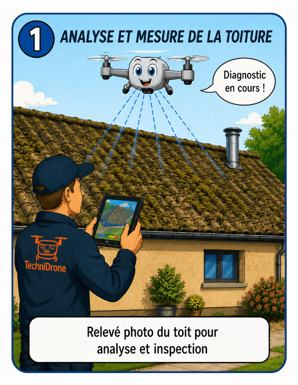 1. Mesure et analyse de l'état d'encrassement de la toiture